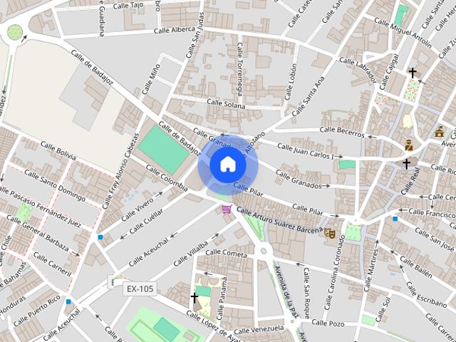 Piso de alquiler en Calle Badajoz, 2, Almendralejo, Badajoz