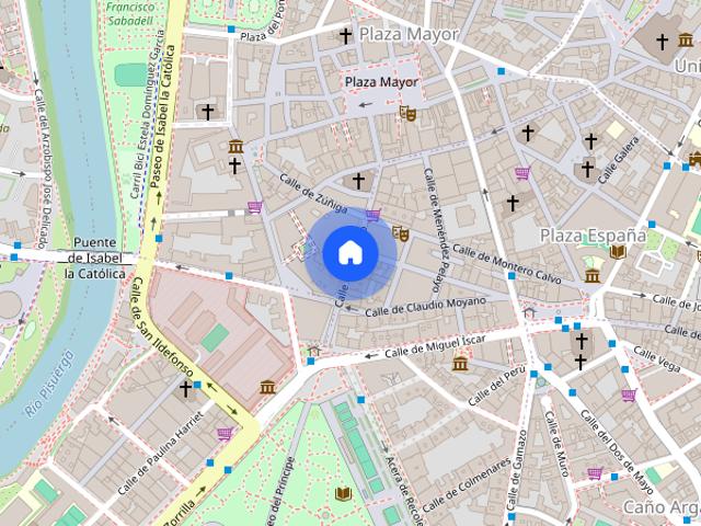 Piso de alquiler en Calle Santiago, Centro, Valladolid Capital
