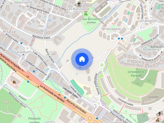 Piso de alquiler en Lugar Barrio Artatza, Aldekoena Artatzagana Sarriena, Leioa
