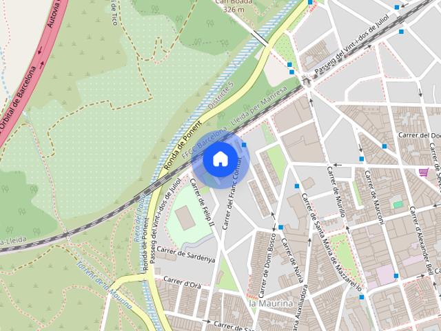 Piso de alquiler en Plaça Valenti Alagorda, 2, La Maurina, Terrassa