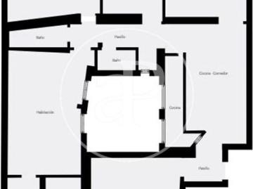 Plaza de España - Balcón, Cocina equipada