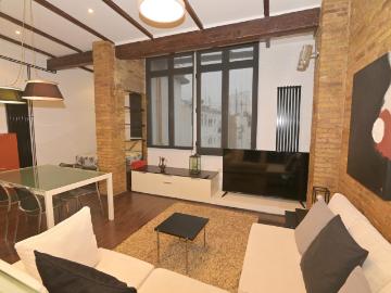 Piso de una habitación, amueblado y equipado en zona Gran Via