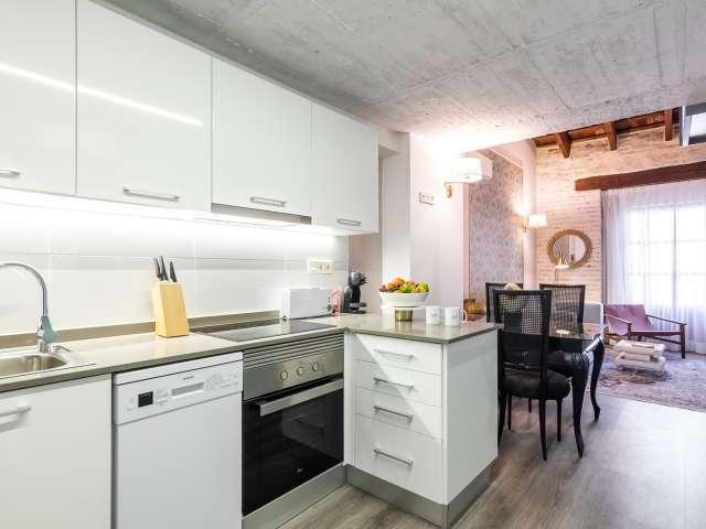 Apartamento de 1 dormitorio en alquiler en El Botánico, Valencia