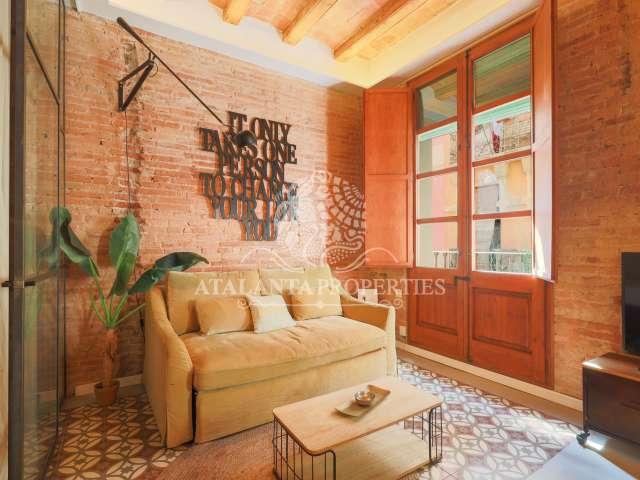 Piso de 1 dormitorio en alquiler en El Raval, Barcelona