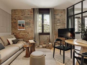 Piso de 1 dormitorio en alquiler en El Raval, Barcelona