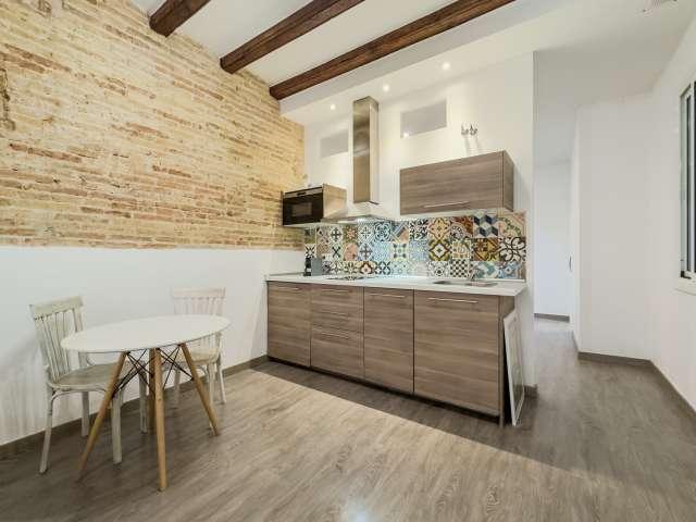 Piso de 1 dormitorio en alquiler en El Raval, Barcelona