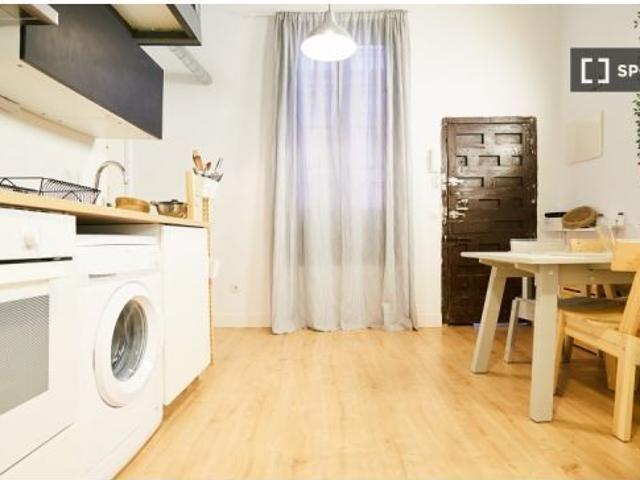 Piso de 1 dormitorio en alquiler en Embajadores, Madrid