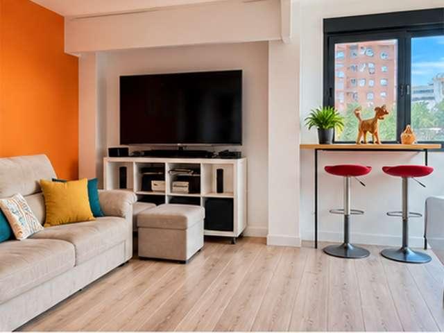 Apartamento de 1 dormitorio en alquiler en Numancia, Madrid