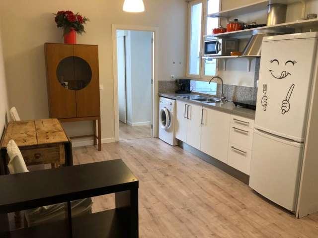 Piso de 1 dormitorio en alquiler en Palos de Moguer, Madrid