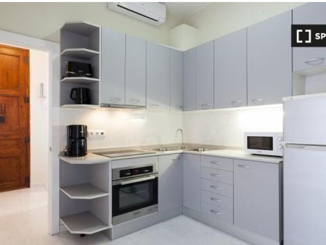 Piso de 1 habitación en alquiler en Vila De Gràcia