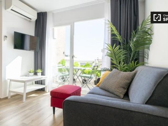 Piso de 1 habitación en alquiler en Ciutat Jardí, gastos incluidos