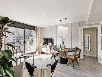 Piso de 1 habitación en alquiler en Les Corts