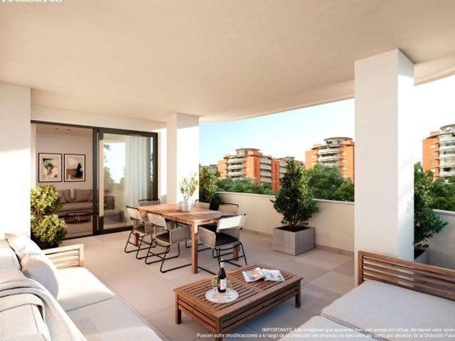 Piso de 2 dormitorios con gran Terraza, Garaje, Piscina y Trastero, a estrenar ¡