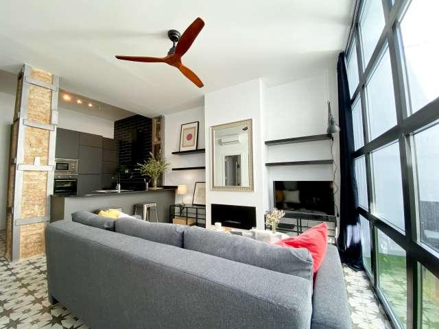 Apartamento de 2 habitaciones en Nou Moles, Valencia