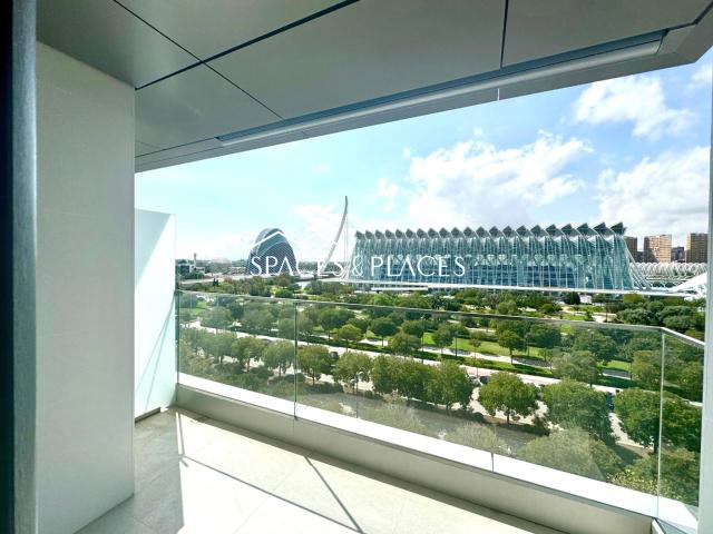 Piso de 2 habitaciones en alquiler en Ciudad de las Arts