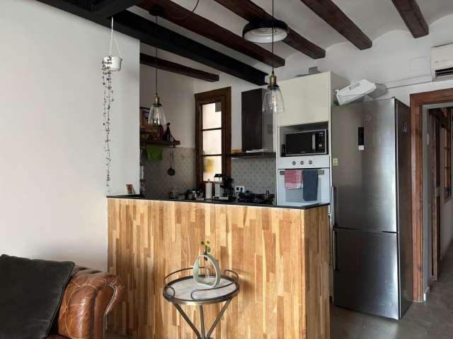 Piso de 2 habitaciones en alquiler en El Raval, Barcelona