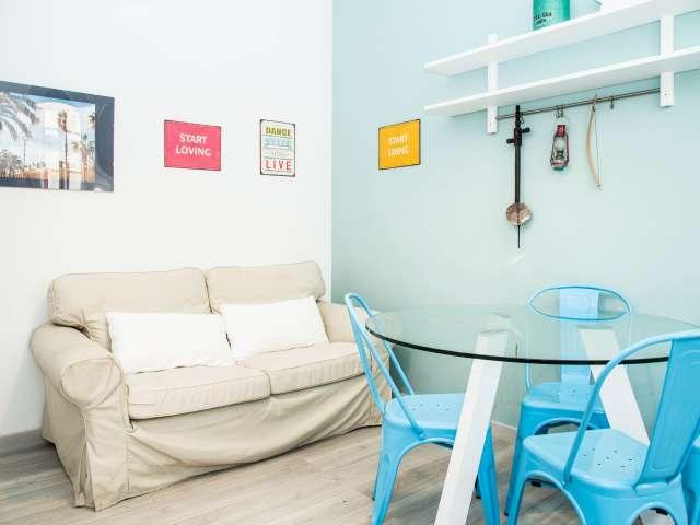 Piso de 2 habitaciones en alquiler en La Barceloneta