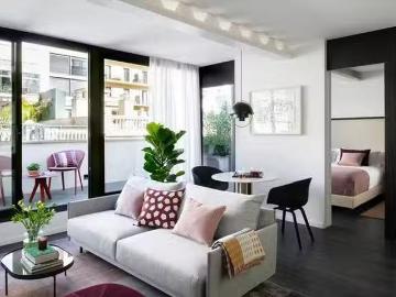 Piso de 2 habitaciones en Barcelona