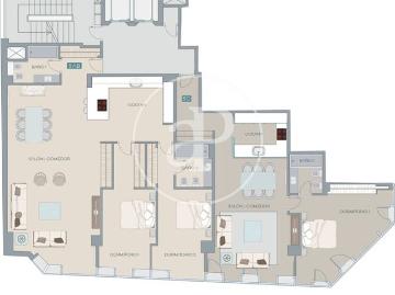 Piso exclusivo de 259 m2 en venta en Madrid, España