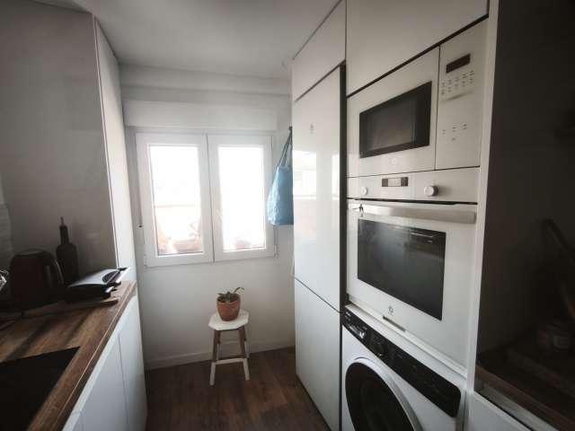 Piso en alquiler de 1 dormitorio en San Diego, Madrid