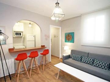 Piso en alquiler de 2 habitaciones en El Baix Guinardó