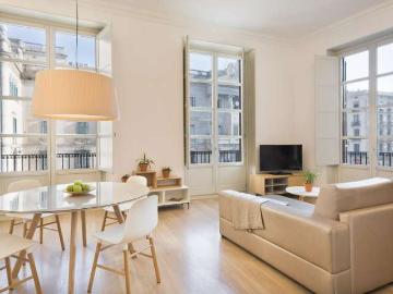 Piso de 1 dormitorio en alquiler en El Gótico, Barcelona