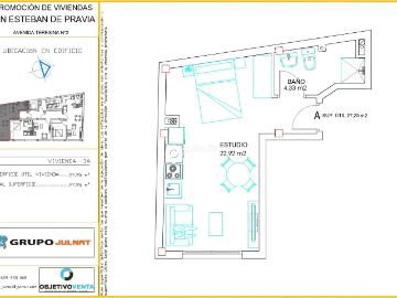 Piso en venta en Muros de Nalón. NUEVA CONSTRUCCIÓN EN SAN ESTEBAN DE PRAVIA. Pisos Muros de.