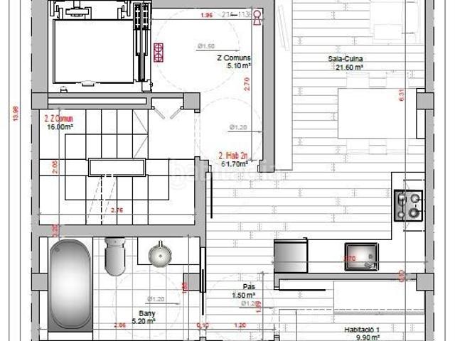 Piso en venta en Manresa, Plaça Catalunya. PISO NUEVO A ESTRENAR. Pisos.
