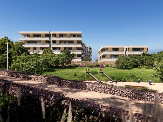 Piso en venta en Masnou El, Bellresguard Can Teixidó. Obra nueva Auras, 46 viviendas con amenities en MASNOU CAN TEIXIDOR. Pisos Masnou.