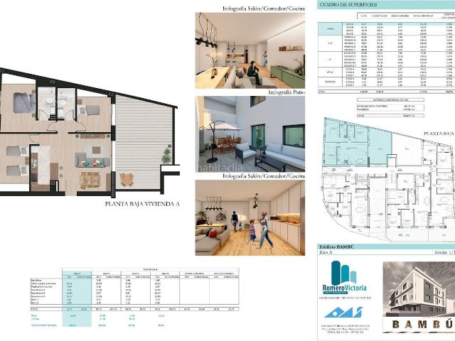 Piso en venta en Maracena. entreplanta con terraza BAJO A. Pisos.