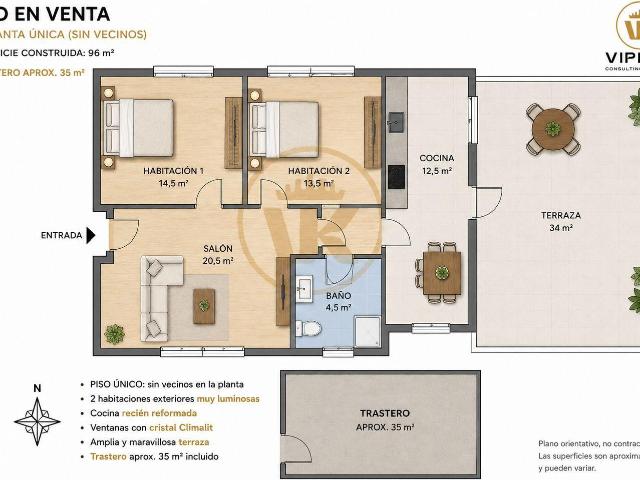 Piso en venta en Narón La Coruña