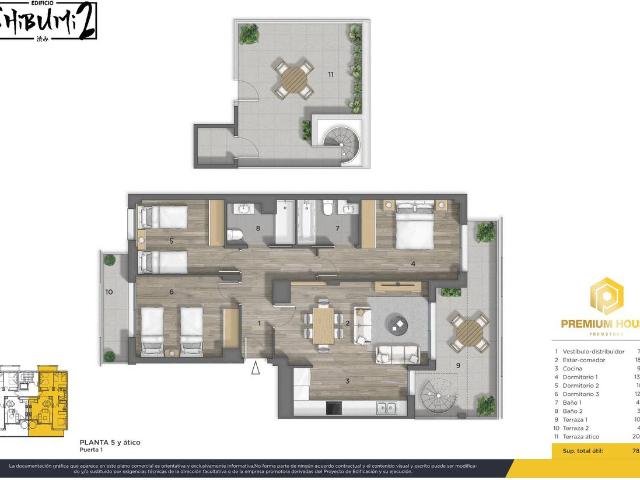 Piso en Venta en Nord