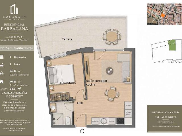 Piso en Venta en Aguilar de Campoo