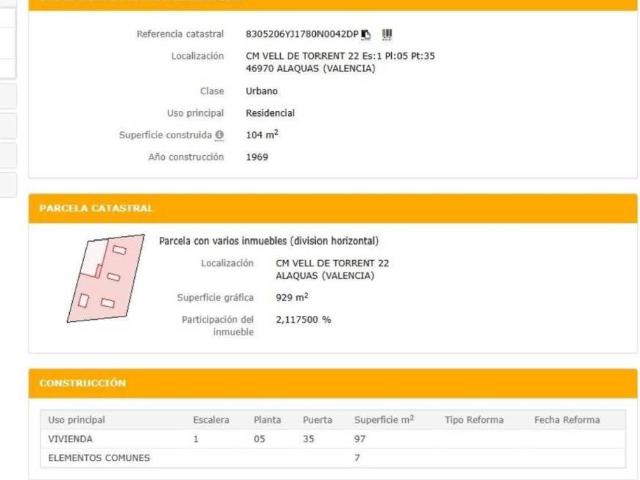 Piso en Venta en Alaquàs
