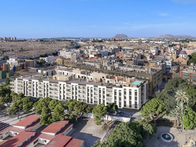 Piso en venta en Alicante, Villafranqueza. OBRA NUEVA CON PISCINA PANORÁMICA EN VILLAFRANQUEZA, ALICANT. Pisos.