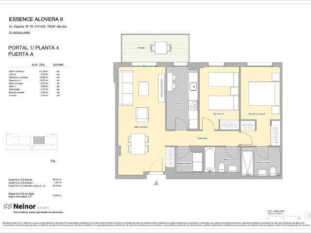 Piso en Venta en Alovera