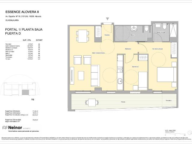 Piso en Venta en Alovera