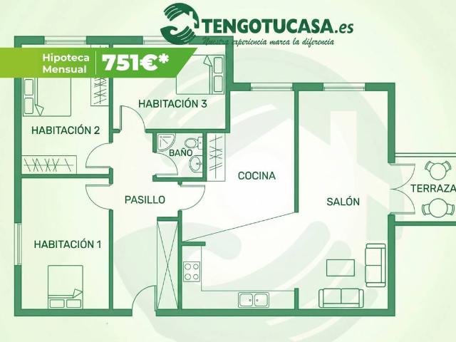 Piso en Venta en Arcos