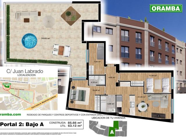 Piso en venta en Badajoz, San Roque Ronda Norte. Pisos.