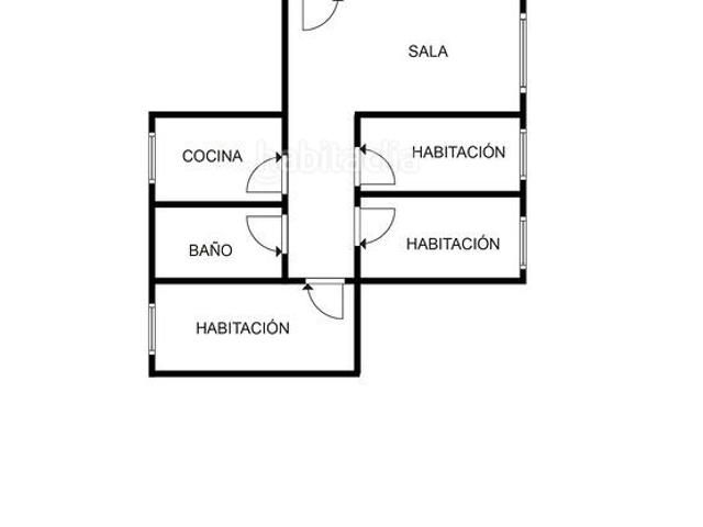Piso en venta en Badalona, Sant Roc. Piso en Badalona. Pisos.