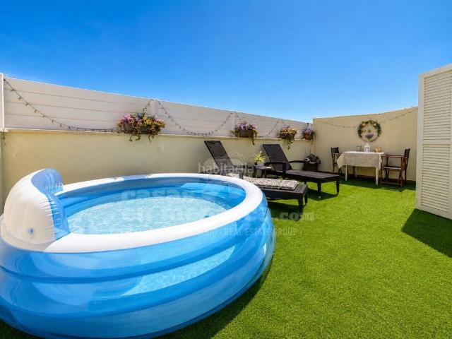 Piso en venta en Baleares Ciutadella de Menorca, Ciutadella. Ático con dos terrazas, garaje y ascensor en Ciutadella. Pisos Ciutadella de.
