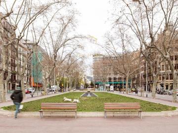 Plaça del Nord, Barcelona, Plaça de la Vila de Gràcia