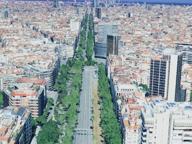 Piso en venta en Barcelona, Barri de les Corts. Av SarriaDiagonal. Pisos.