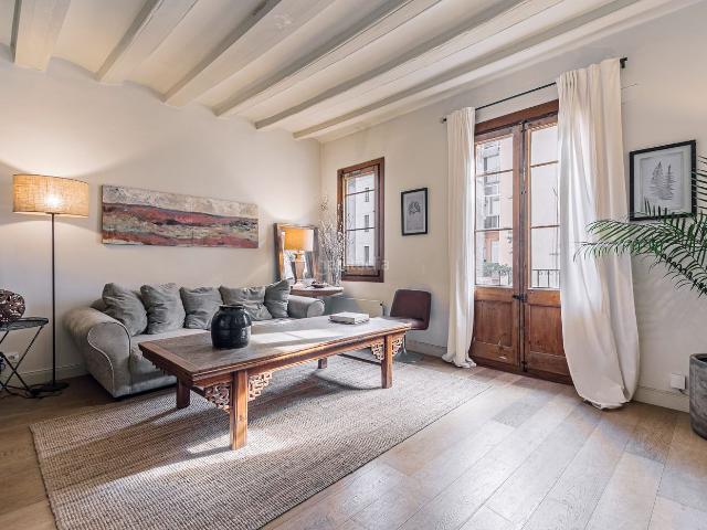 Piso en venta en Barcelona, Gòtic. Piso en venta en el Gòtic con 1 dormitorio y balcón, listo para entrar a vivir, Barcelona. Pisos.