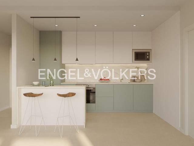 Piso en venta en Barcelona, La Marina del Port. Piso de obra nueva con 2 dormitorios dobles. Pisos.