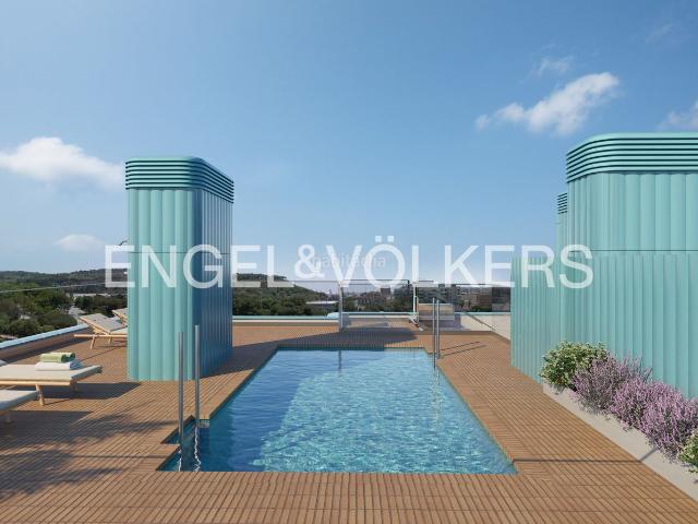Piso en venta en Barcelona, La Marina del Port. Piso de obra nueva con 2 dormitorios dobles. Pisos.