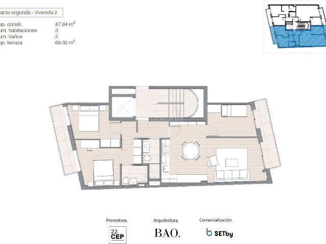 Piso en venta en Barcelona, Prosperitat. Exclusiva promoción en Nou Barris. Pisos.