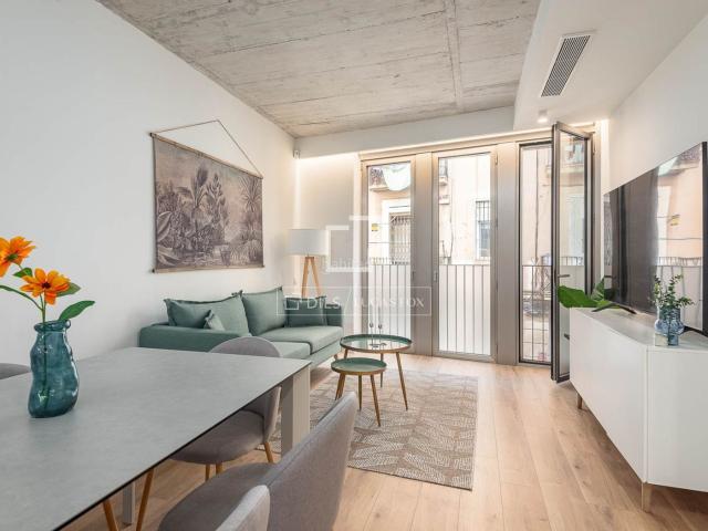 Piso en venta en Barcelona, Raval. Estupendo piso de obra nueva de 2 dormitorios con terraza de 9 m en venta en Sant Antoni, Barcelona. Pisos.