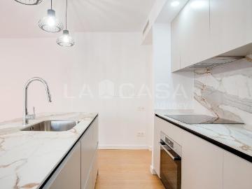 Plaça de la Infància - Balcón, Cocina equipada