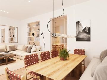 Piso en venta en Barcelona, Sant Gervasi Galvany. Fantástico piso a estrenar de 3 dormitorios + 2 baños en Galvany. Pisos.